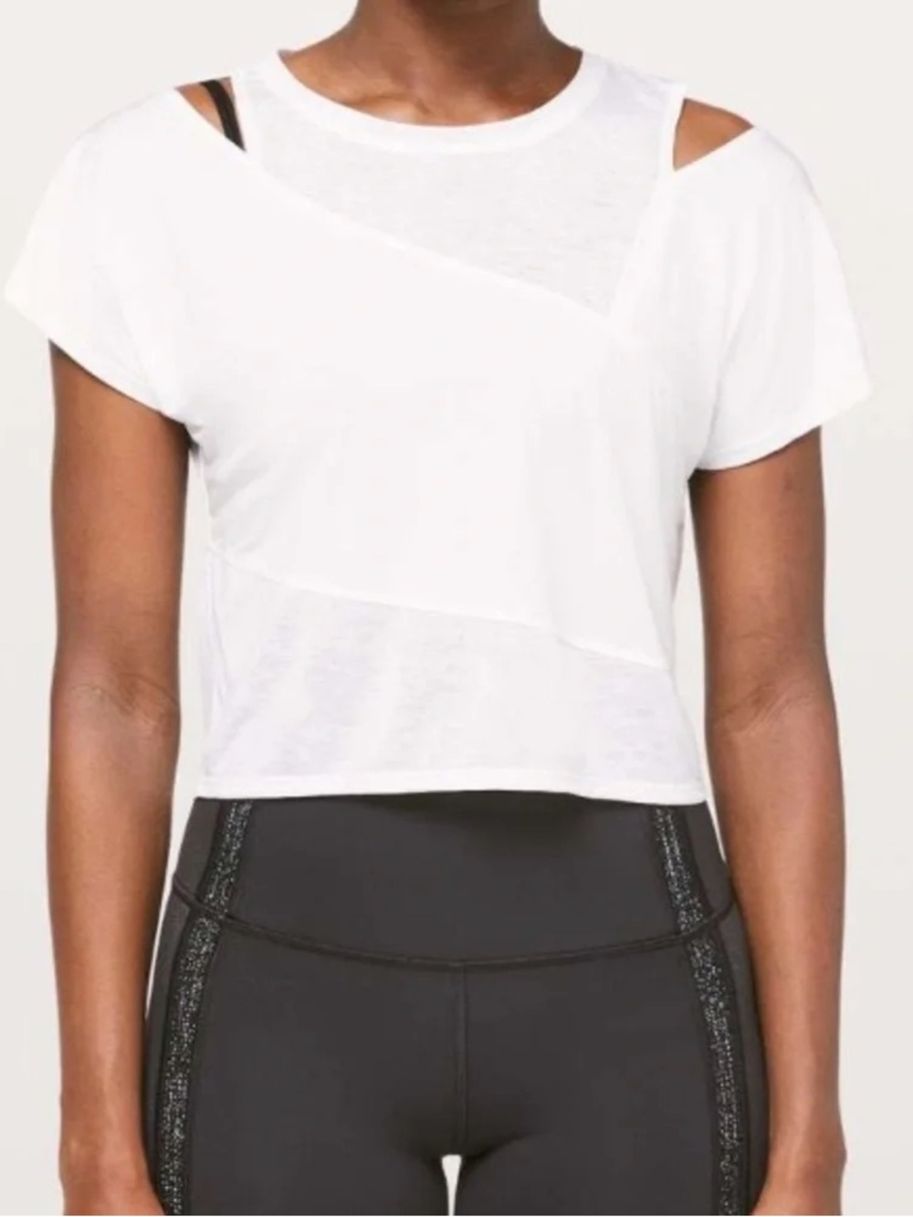 Lululemon No Inhibitions Tee in White Size 6